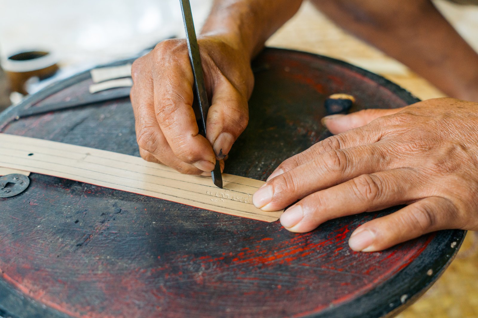 Indonesia travel journal: Balinese aksara carving hands-on experience at From62 Travel